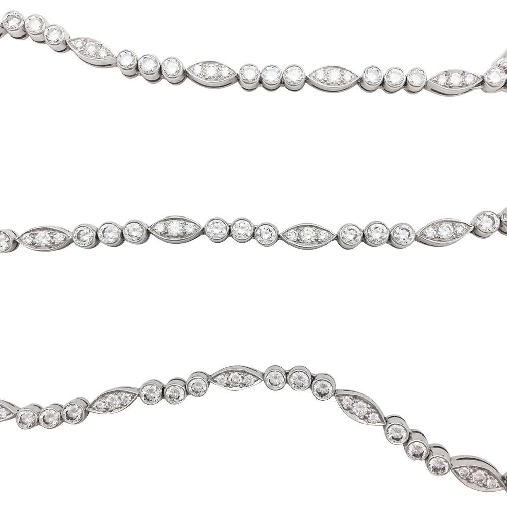 cartier necklace silver