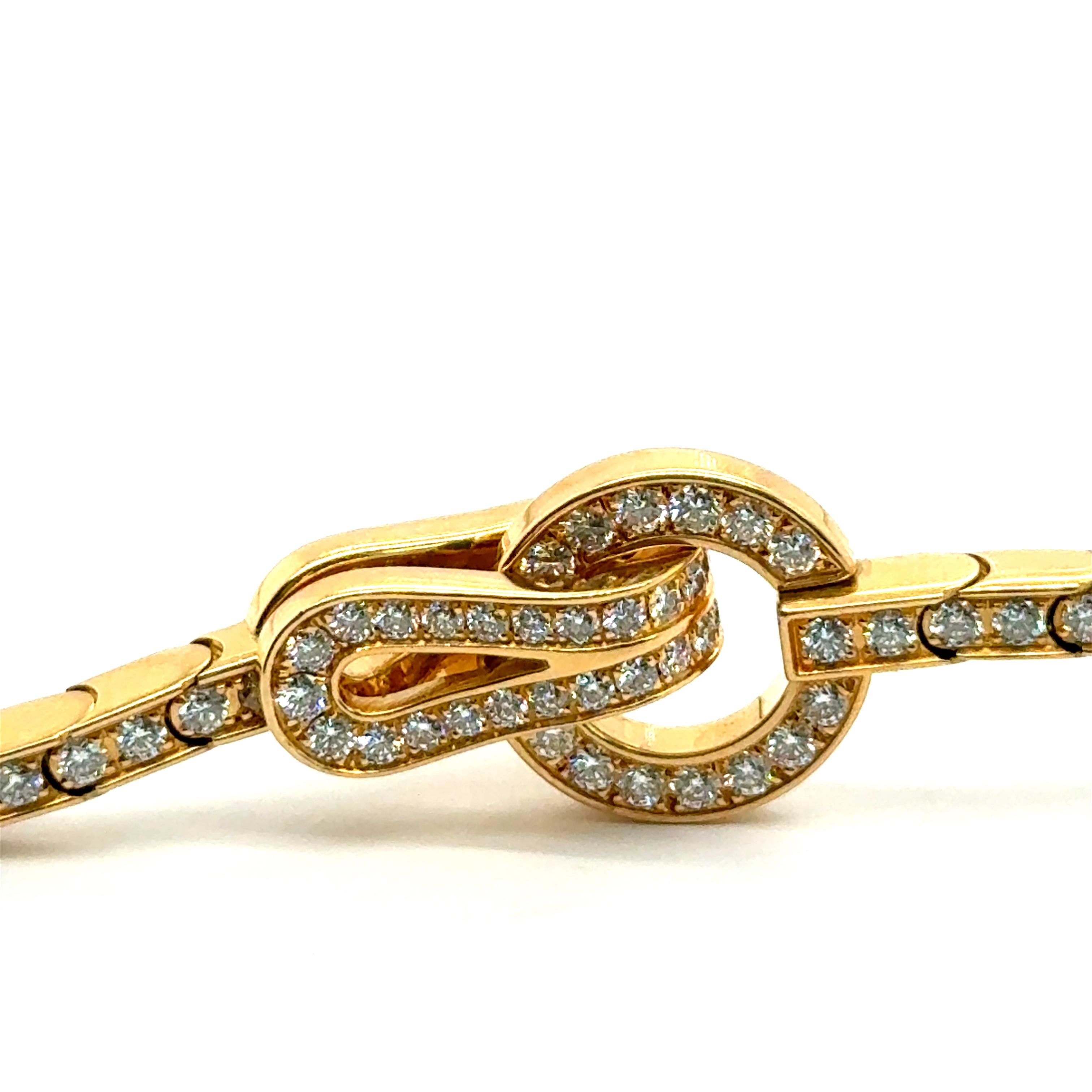 Collier de Cartier avec diamants en or jaune 18 carats en vente 7