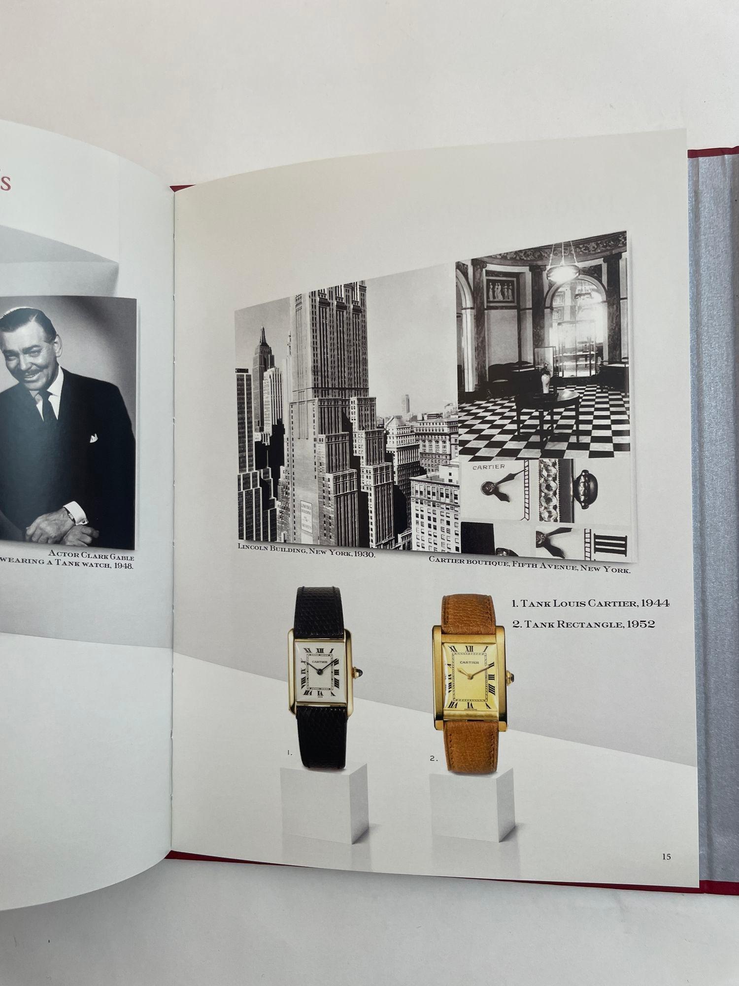 Contemporary Cartier Never Stop Tank Collection 2012 Hardcover Catalog For Sale