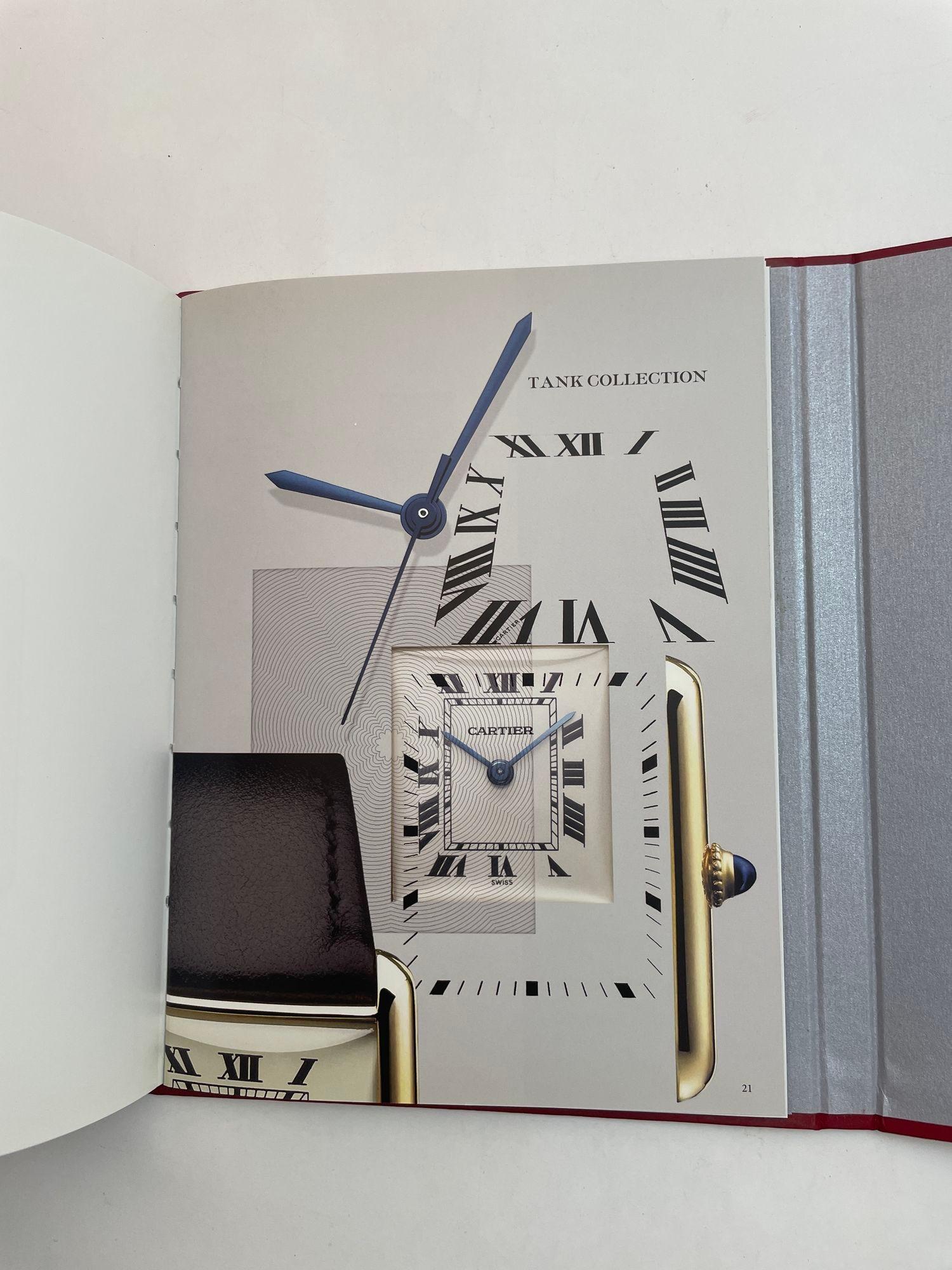 Cartier Never Stop Tank Collection 2012 Hardcover Catalog For Sale 2