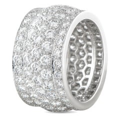 Cartier Nigeria 18K White Gold 5.50ct Diamond Ring CA22-060426