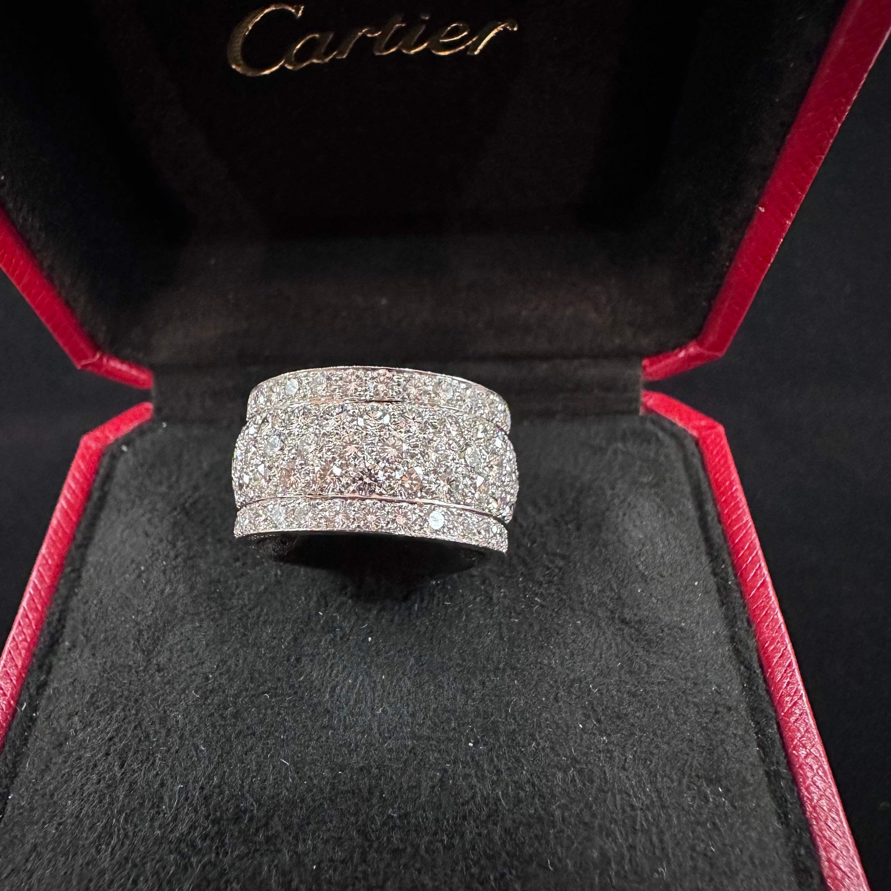 Cartier Nigeria Diamond Band  For Sale 2