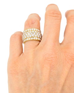 Cartier Nigeria Ring Diamond Pave Eternity Band