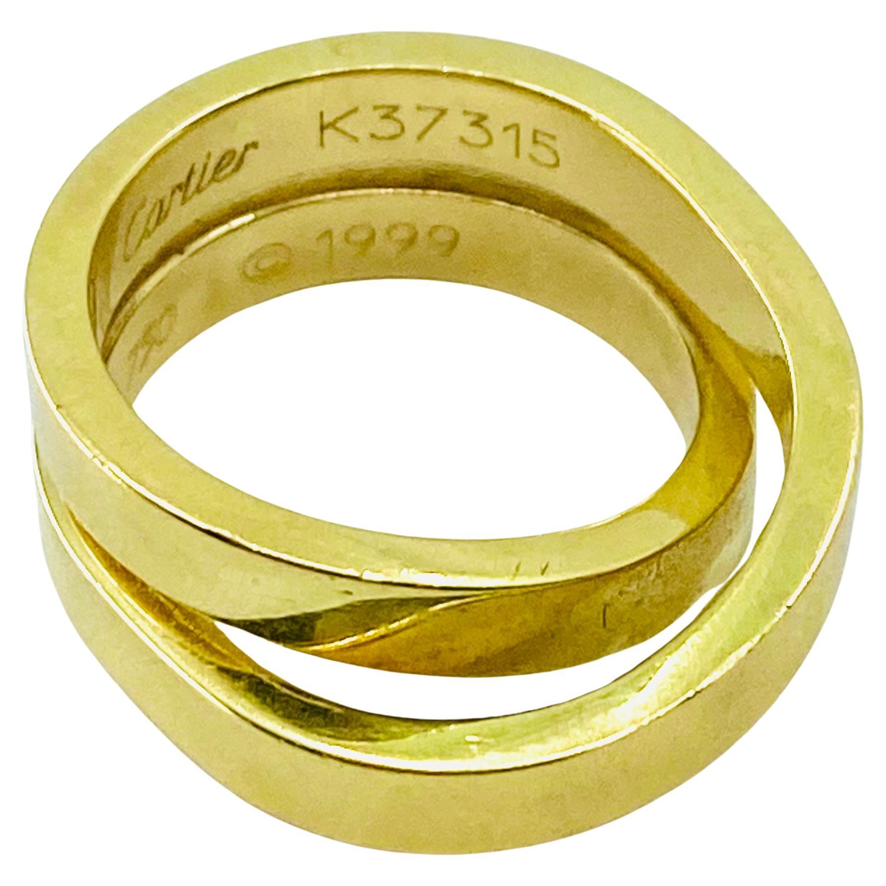 Cartier Nouvelle Vague 18K Gold Ring 1
