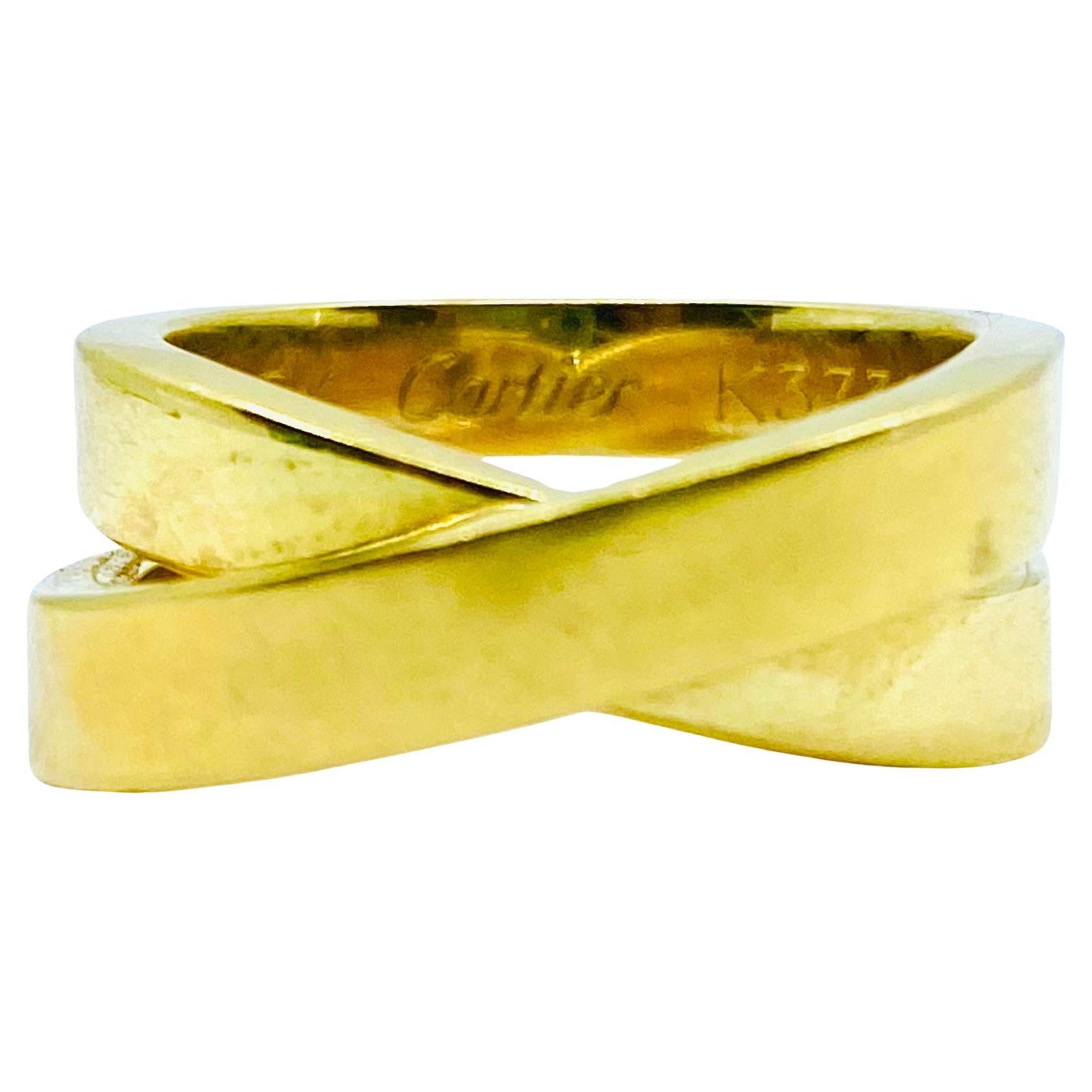 Cartier Nouvelle Vague 18K Gold Ring 2