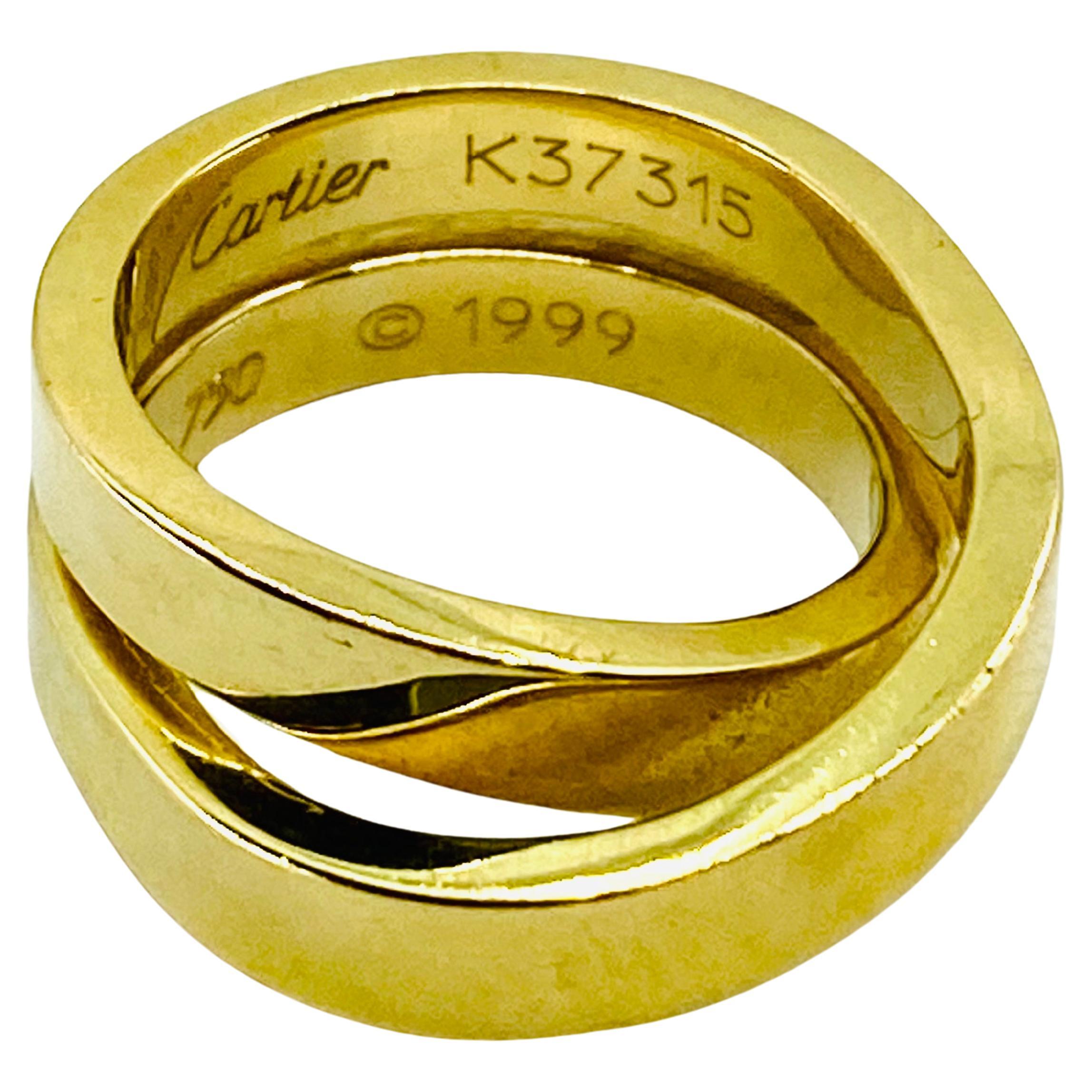 Cartier Nouvelle Vague 18K Gold Ring 5