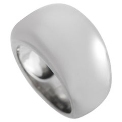Cartier Nouvelle Vague 18K White Gold Dome Ring