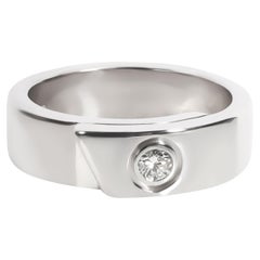 Cartier Nouvelle Vague Diamond Ring in 18K White Gold 0.07 CTW