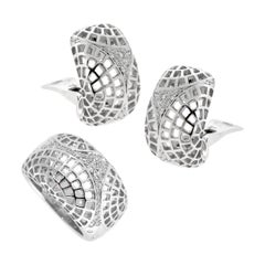 Cartier Nouvelle Vague Diamond White Gold Set