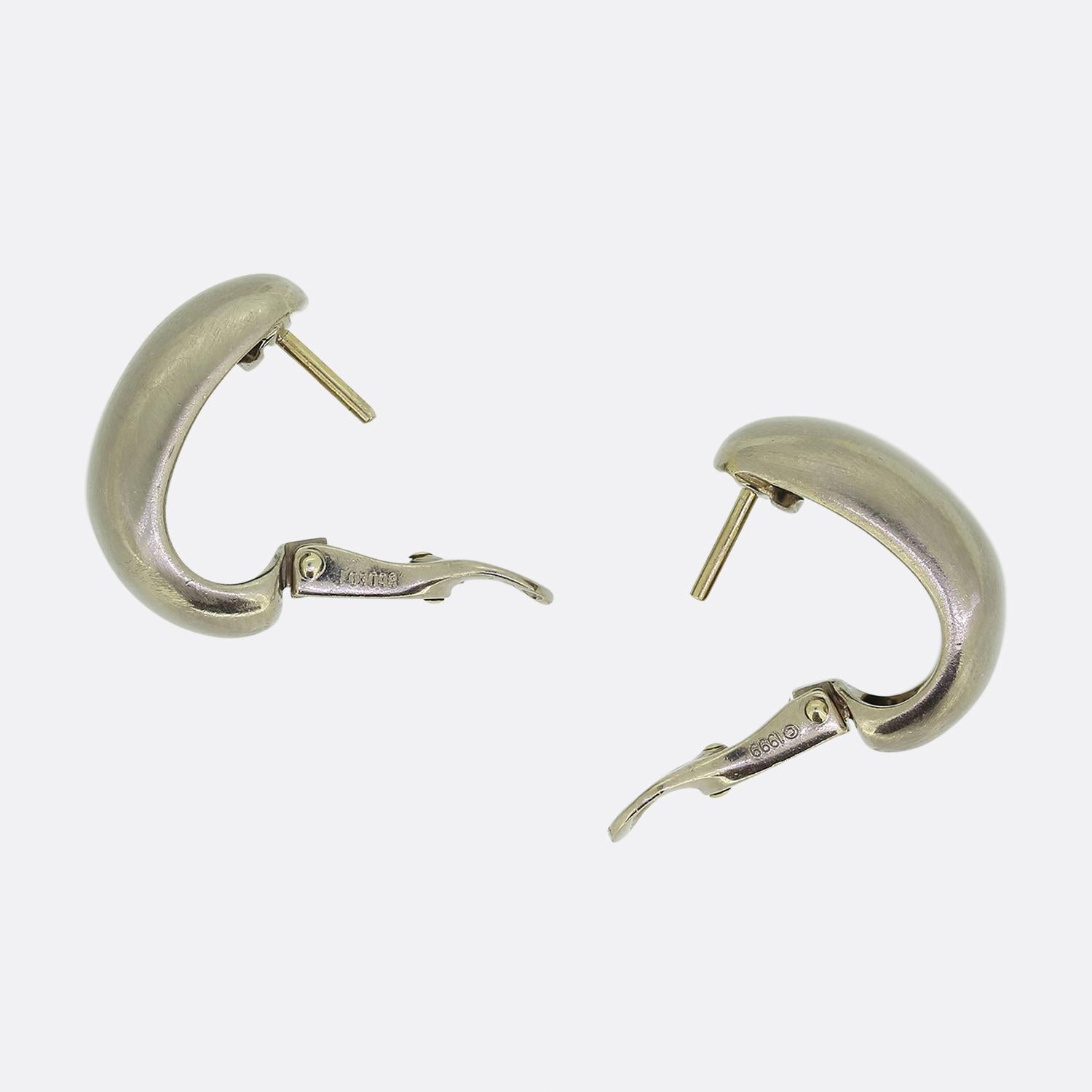 Cartier Nouvelle Vague Matte Earrings In Good Condition In London, GB