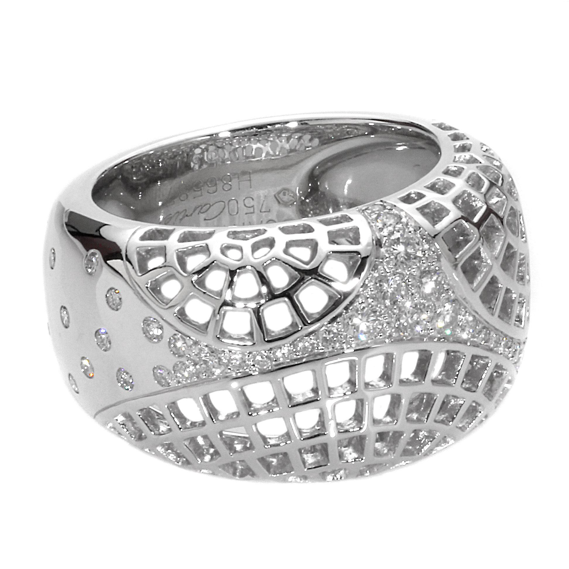Cartier Nouvelle Vague Paris Diamant-Gold-Ring im Zustand „Neu“ im Angebot in Feasterville, PA
