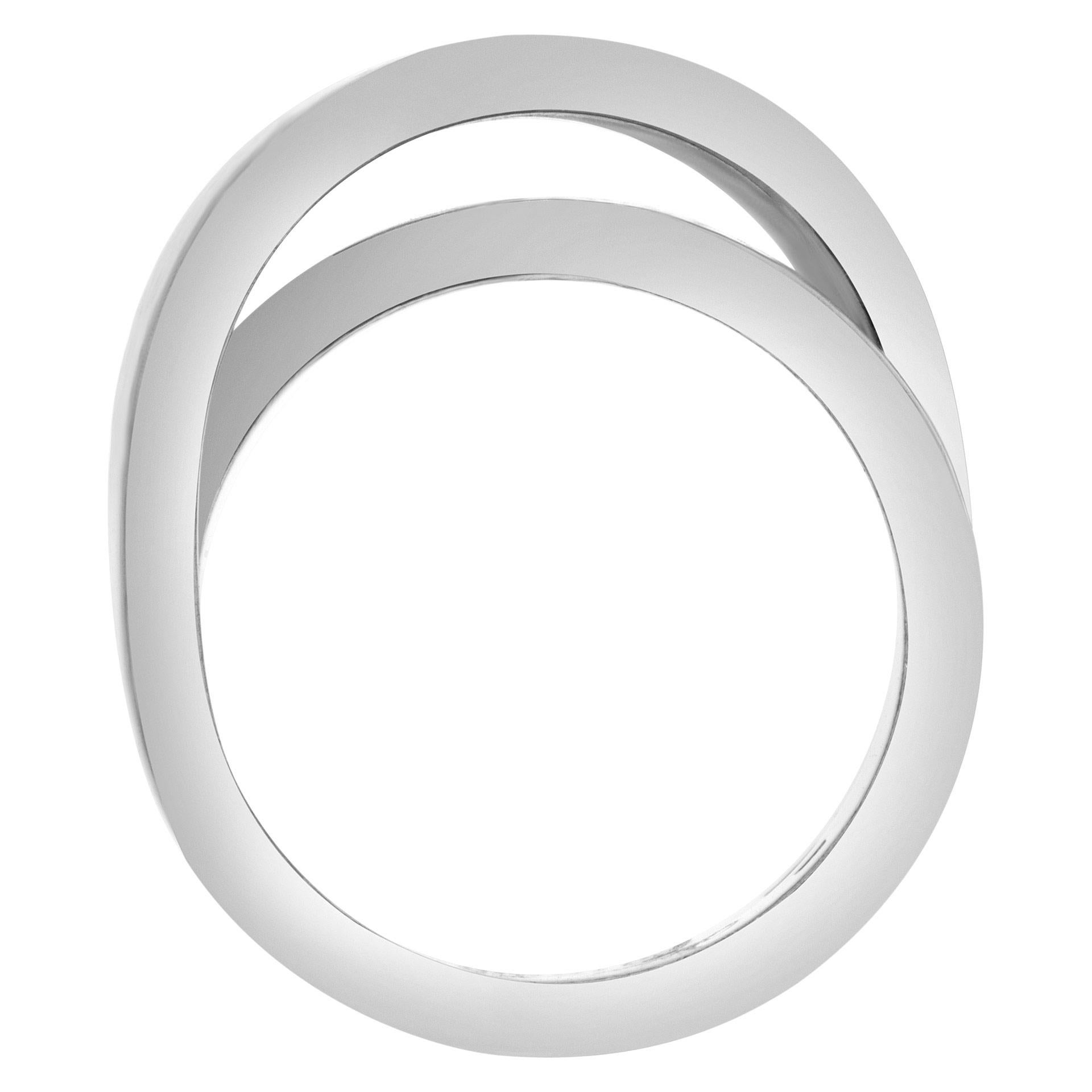Cartier Nouvelle Vague Crossover-Ring aus Weißgold im Angebot 1