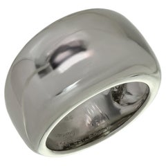 Cartier Nouvelle Vague White Gold Domed Band Ring