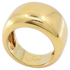 Cartier Nouvelle Vogue 18k Gold Dome Ring