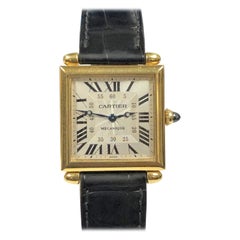 Cartier Obus Yellow Gold Mechanical Ref. 2380 Wristwatch