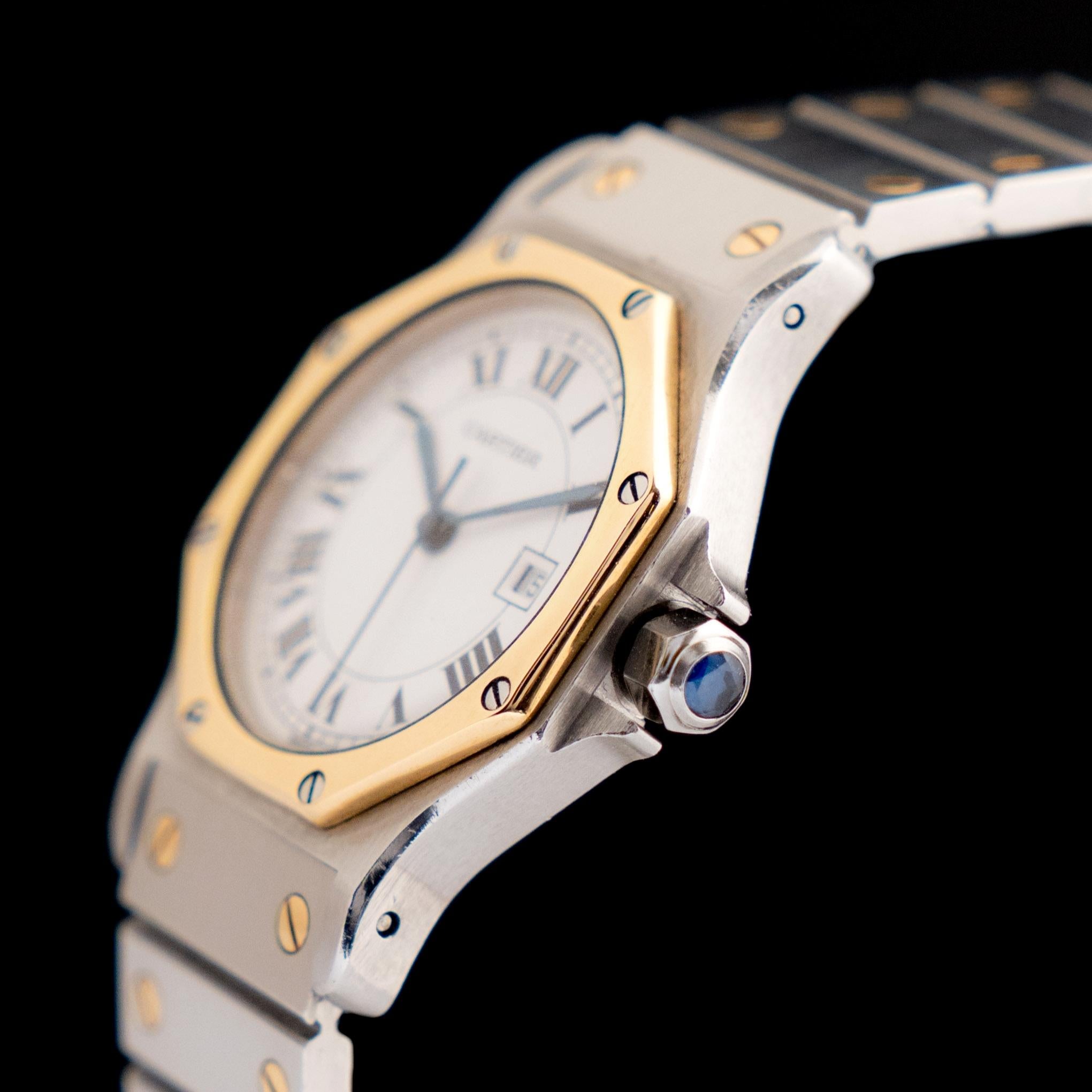 cartier santos octagon 30mm