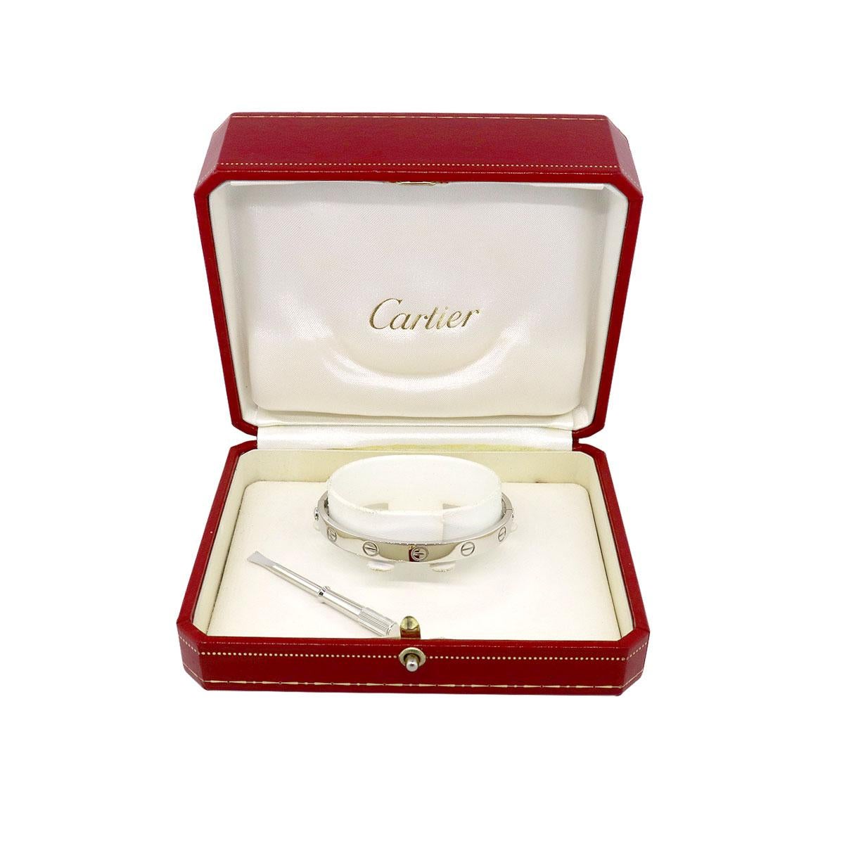 Cartier Old Style Love Bangle Bracelet 1