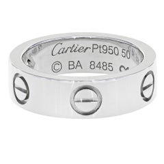 Cartier One Diamond Love Ring Platin USA