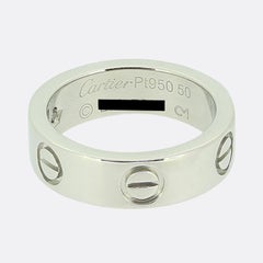 Cartier One Diamond LOVE Ring Size K (50)