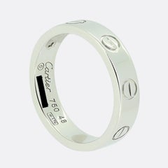 Cartier One Diamond Small LOVE Ring Size I 1/2 (48)