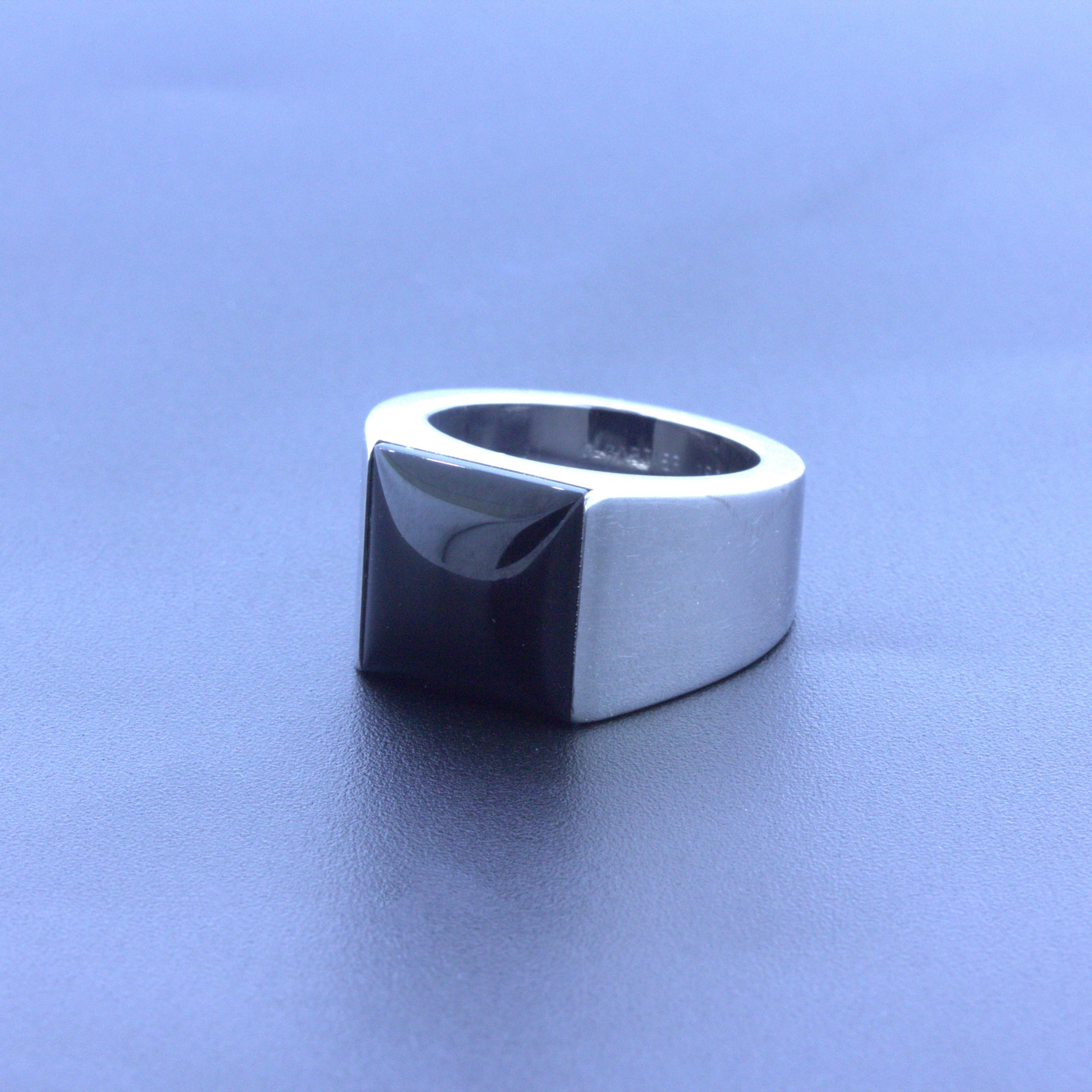 cartier black ring