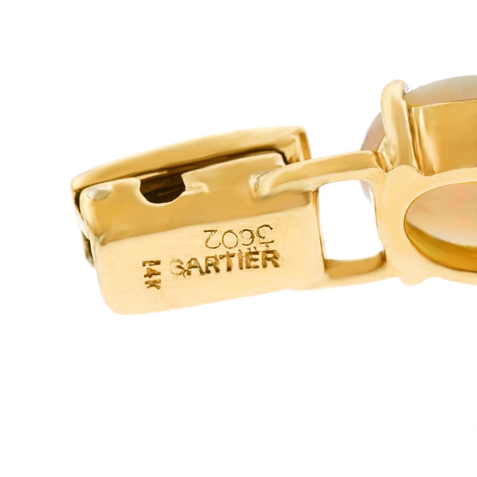 Cartier Opal-Set Gold Bracelet 1
