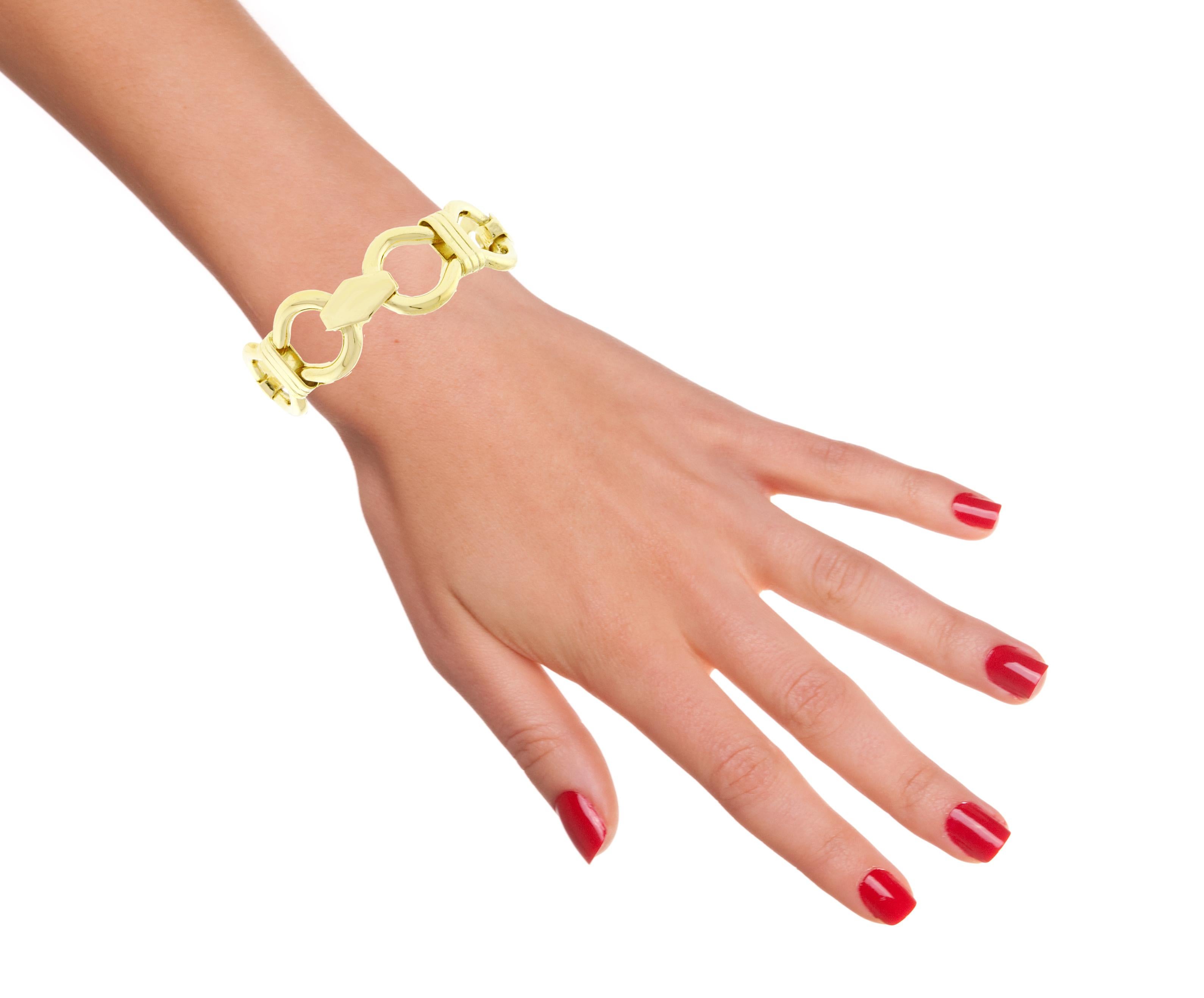 Cartier Open Link Gold Bracelet 1