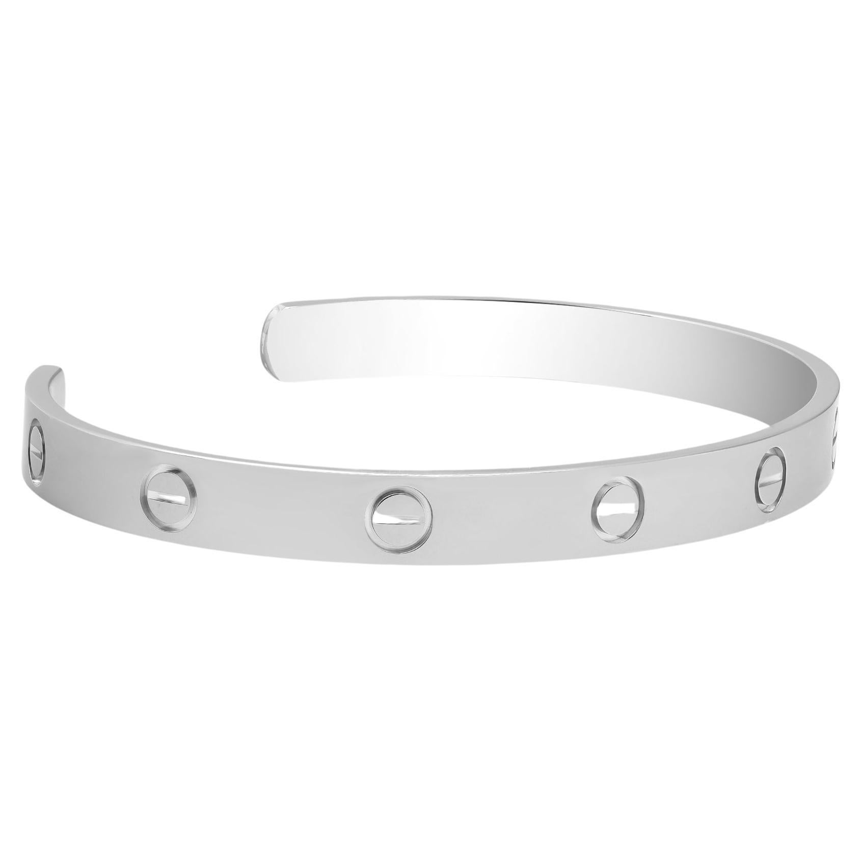Moderne Cartier Bracelet jonc ouvert 