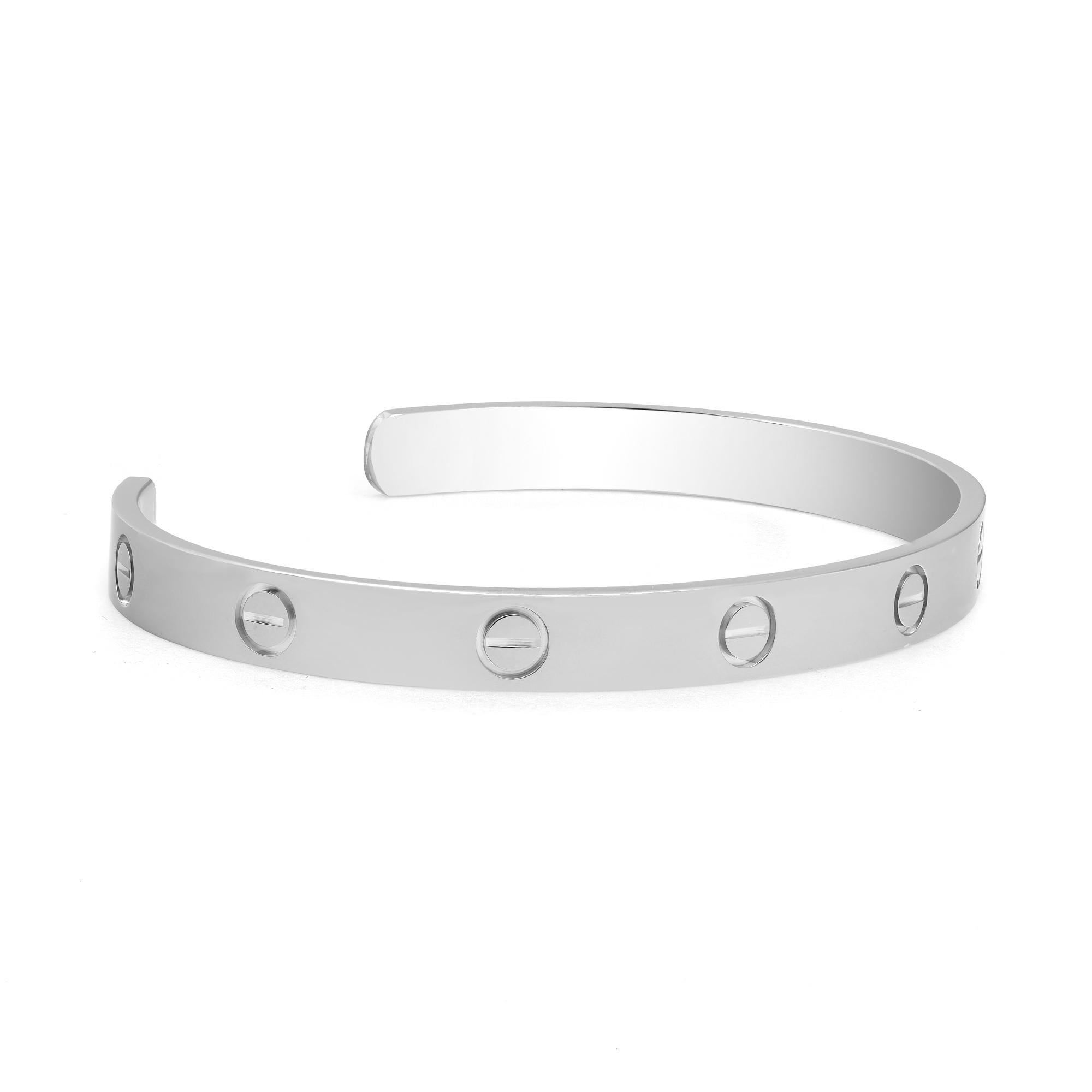 Cartier Bracelet jonc ouvert 