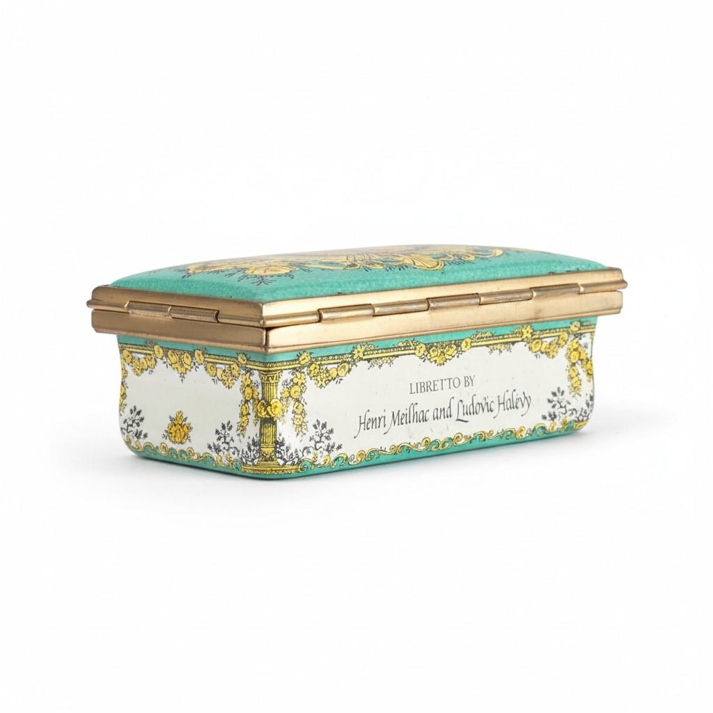 Cartier Opera Collection Enamel Box — Carmen en vente 1