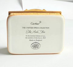Cartier Opera Collectional Limited Edition Enamel Box Aida No 55