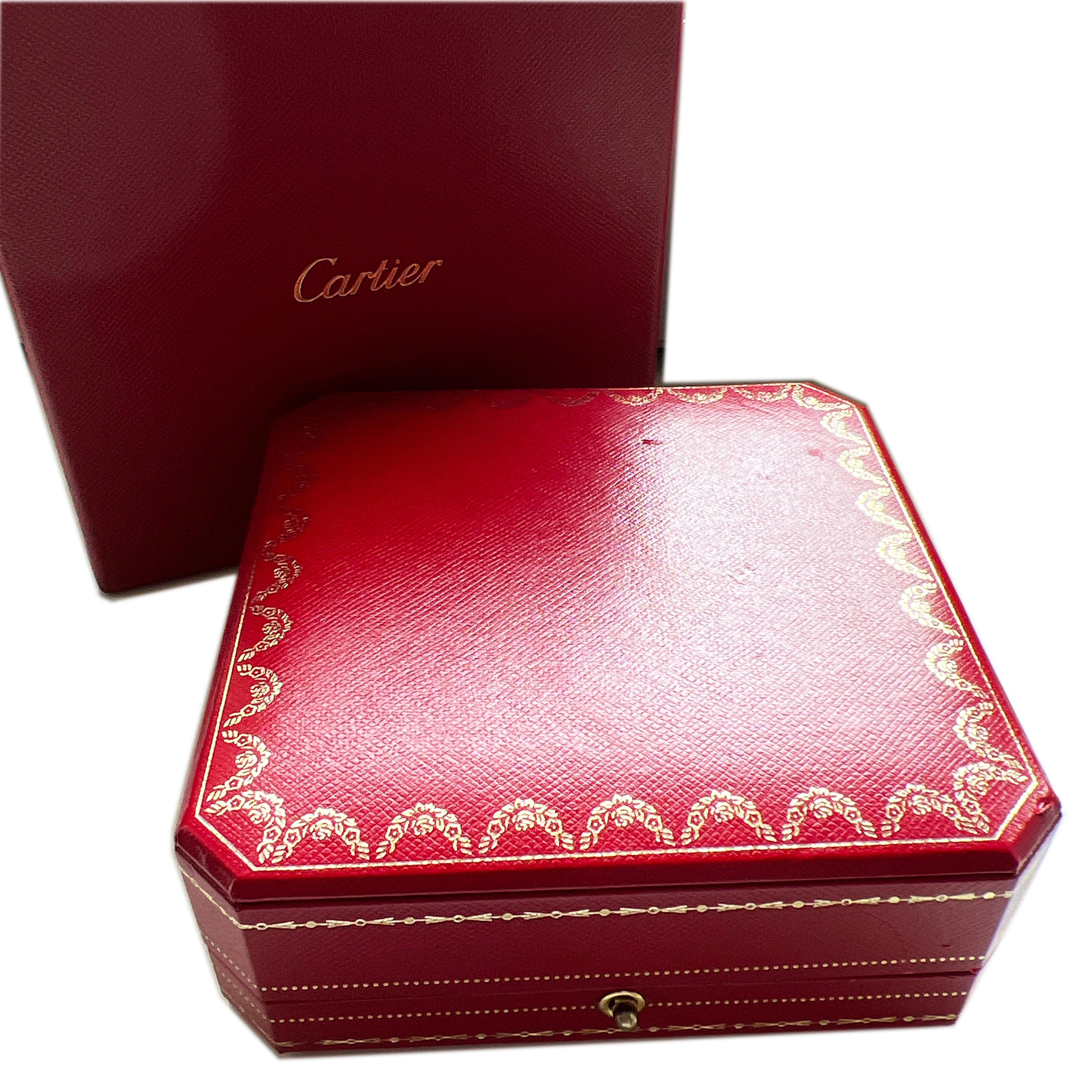 Cartier Original 1985 13 Diamanten by the Yard 18 Karat Gelbgold Halskette im Angebot 8
