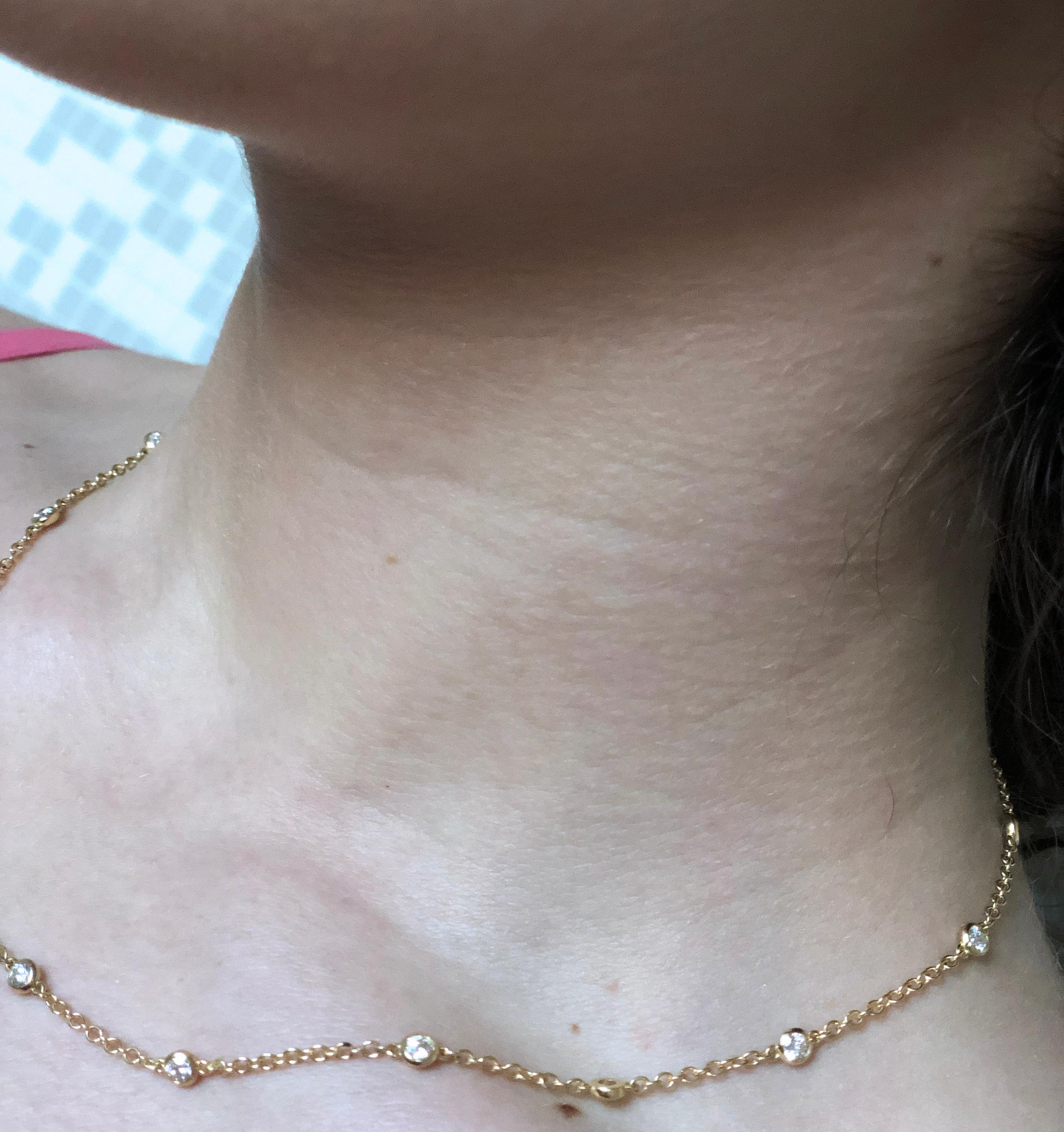 Cartier Original 1985 13 Diamants au mètre Collier en or jaune 18 carats 3