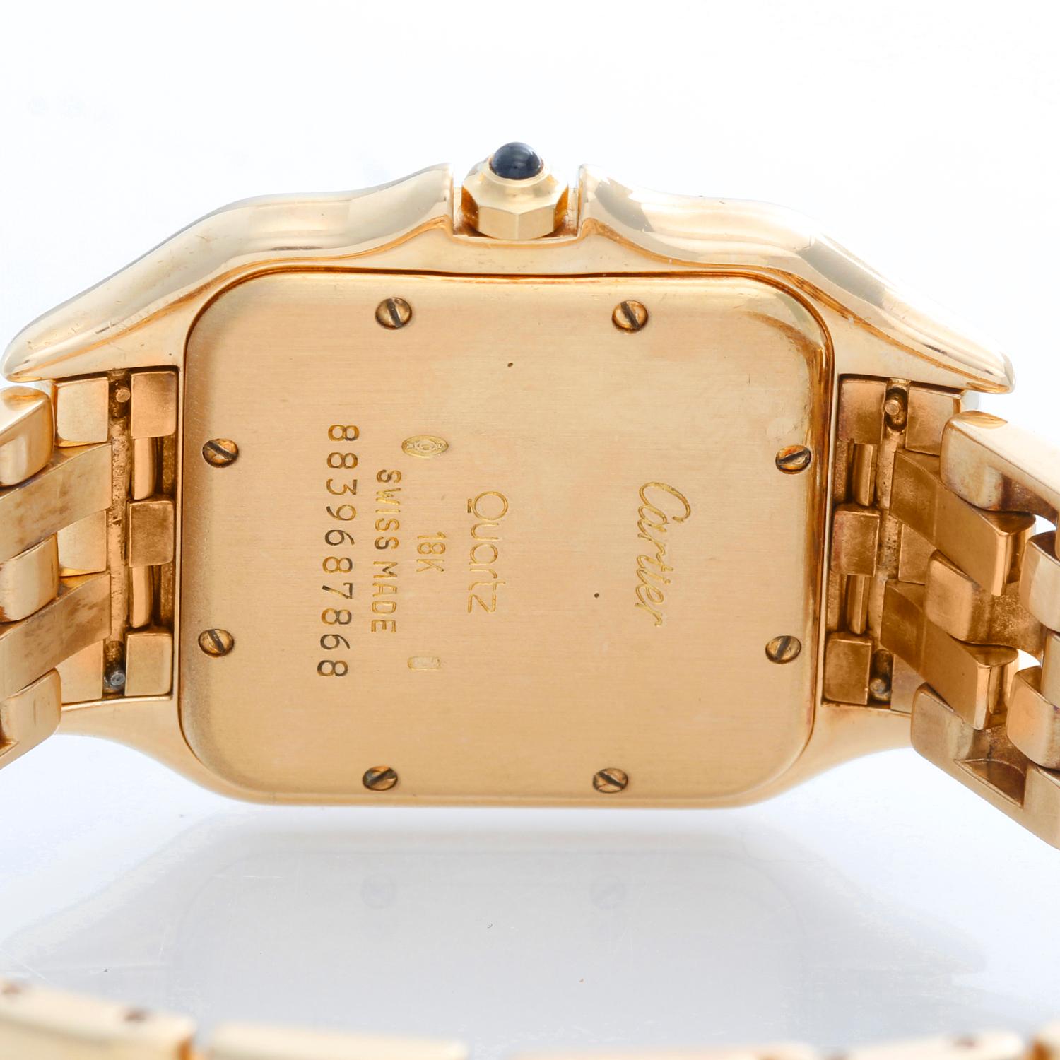 Cartier Panther 18 Karat Yellow Gold Men's Quartz Watch with Date W25014B9 1