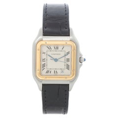 Cartier Panther 2-Tone Steel & Gold Midsize con cinturino W25028B6