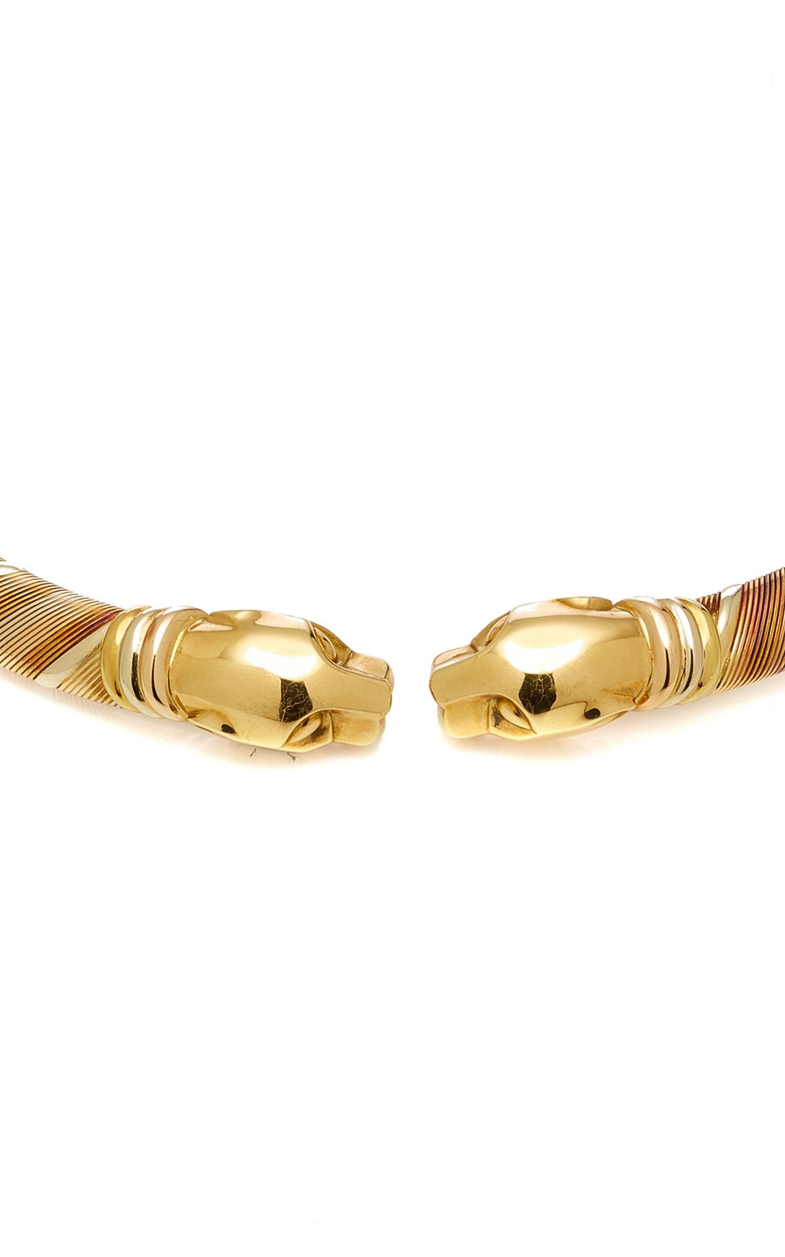 Cartier Panther Halsband Halskette im Zustand „Hervorragend“ im Angebot in New York, NY