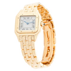 Cartier Panther Ladies 18 Karat Yellow Gold Panthere Watch W25022B9