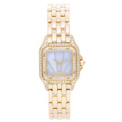 Cartier Ladies Yellow Gold Panthere Quartz Wristwatch Ref W25022B9