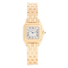 Cartier Panther Ladies 18k Yellow Gold Watch
