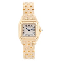 Cartier Montre Panthère en or jaune 18 carats pour femmes