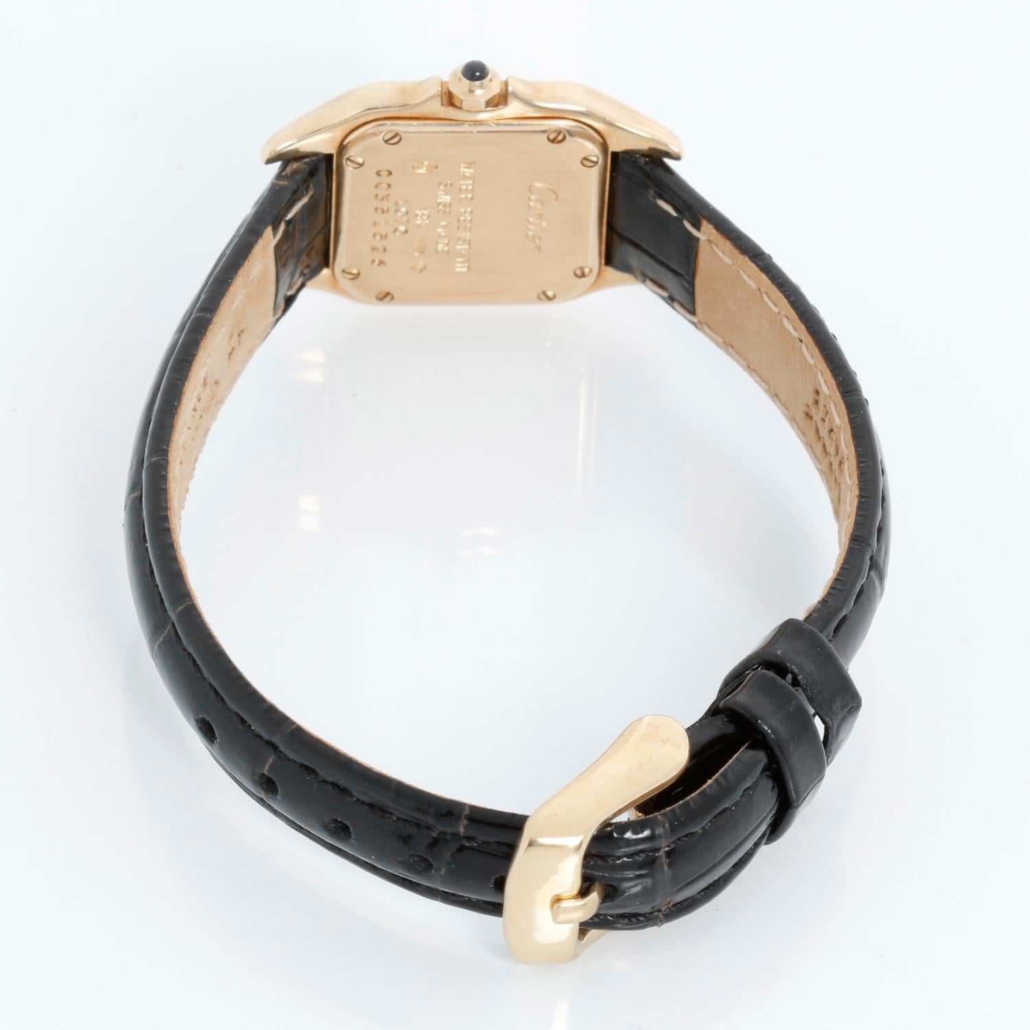 Women's Cartier Panther Ladies 18k Yellow Gold Watch W25022B9 1070 For Sale
