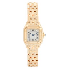 Cartier Panther Damenuhr aus 18 Karat Gelbgold W25022B9 1070