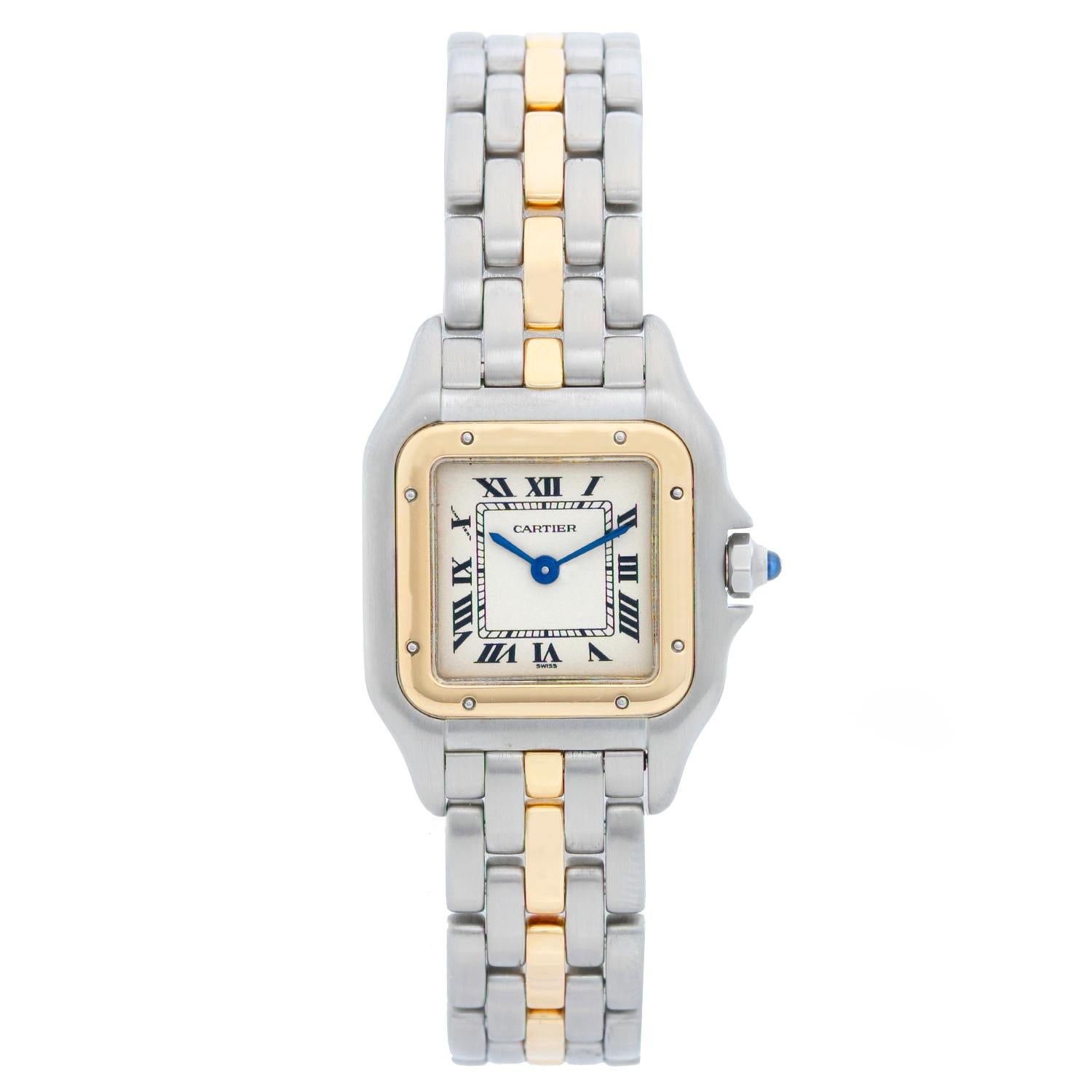Cartier Panther Ladies 2-Tone Steel and Gold Panthere Watch