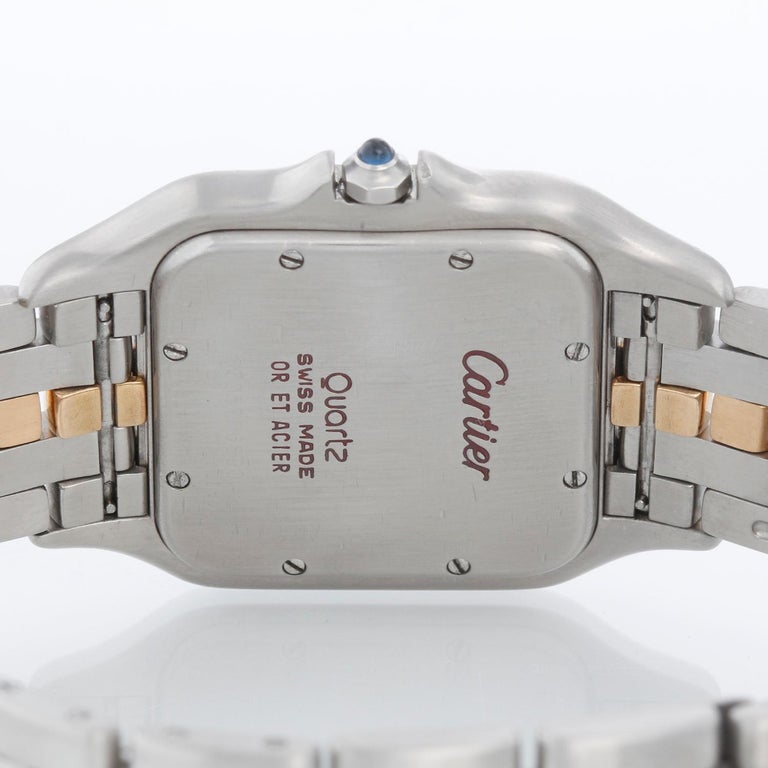 Cartier Panther Ladies 2-Tone Steel and Gold Panthere Watch at 1stDibs ...