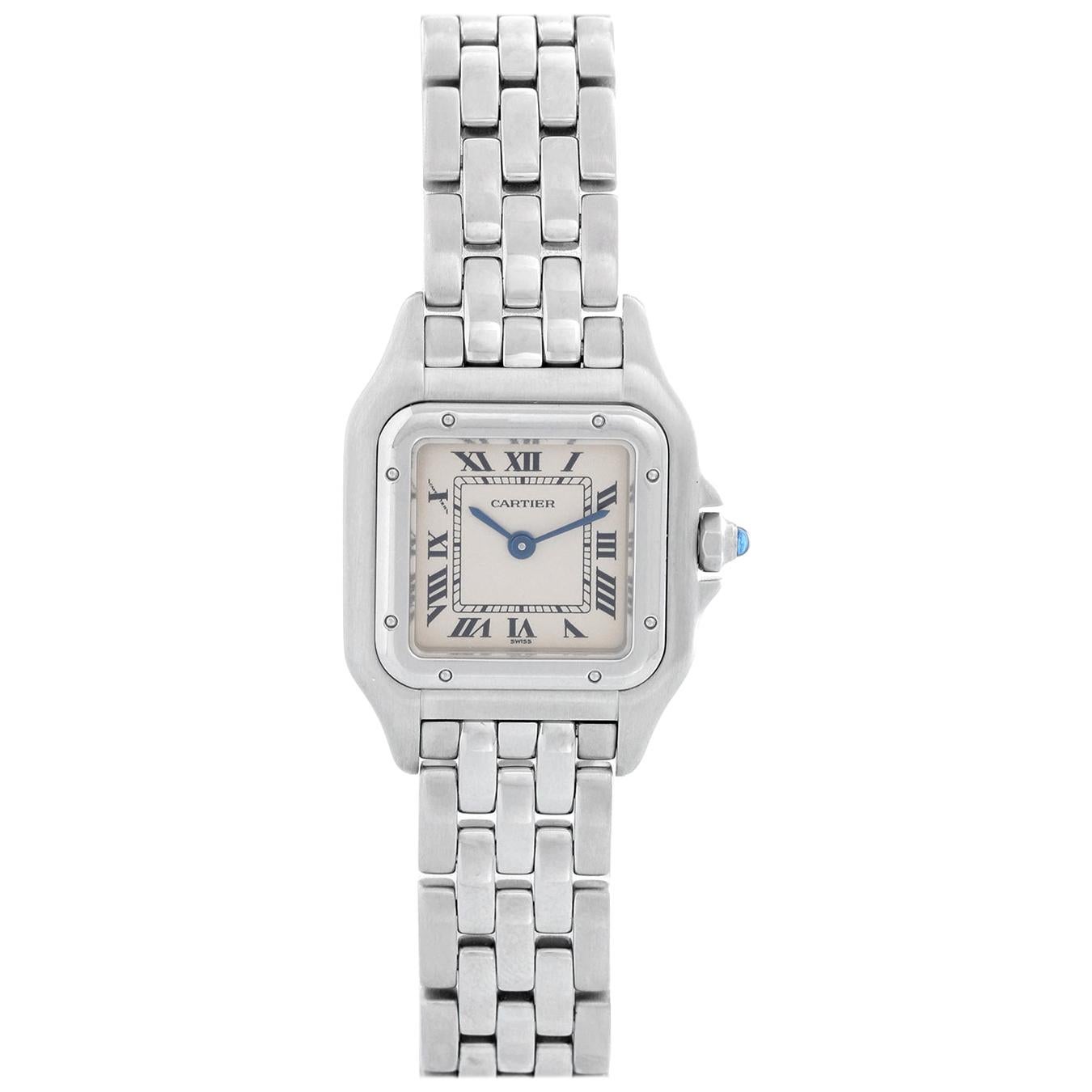 Cartier Panther Ladies Stainless Steel Panthere Watch W25033P5 1320