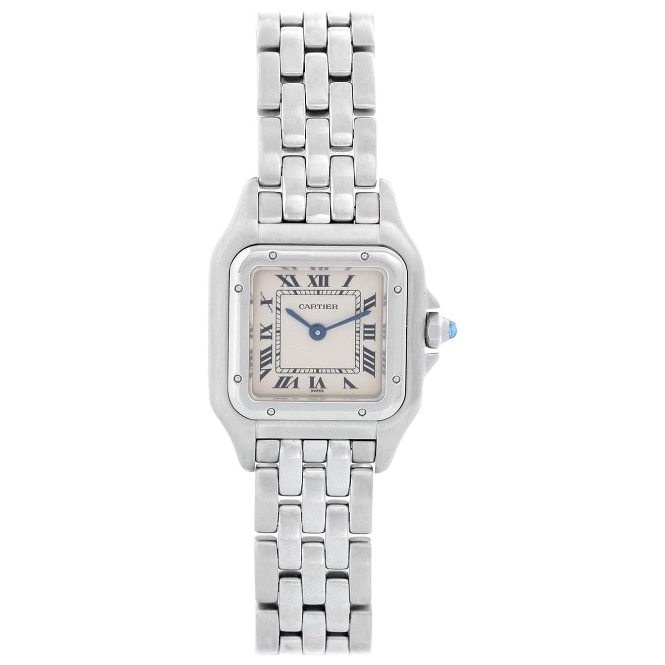 Cartier Panther Ladies Stainless Steel Panthere Watch W25033P5 1320