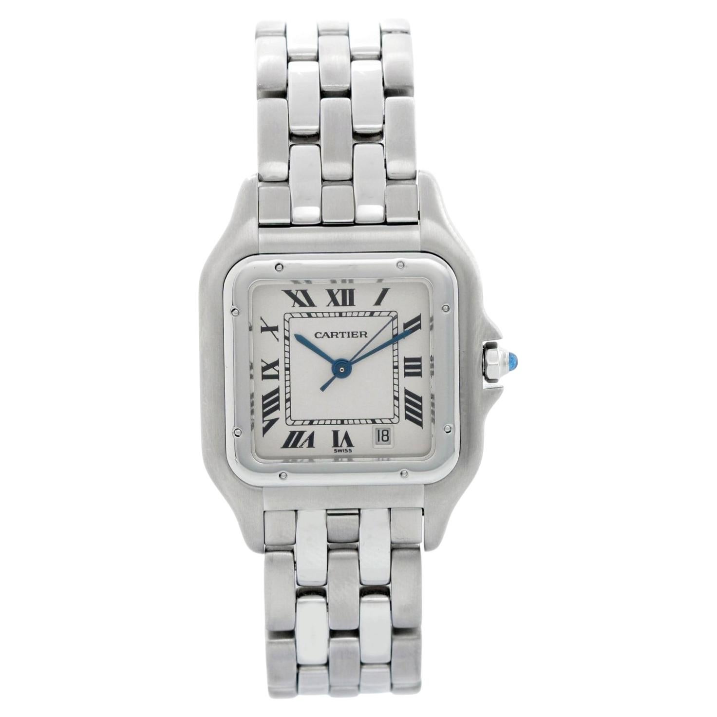 Cartier Panther Midsize Stainless Steel Panthere Watch 1310 W25054P5
