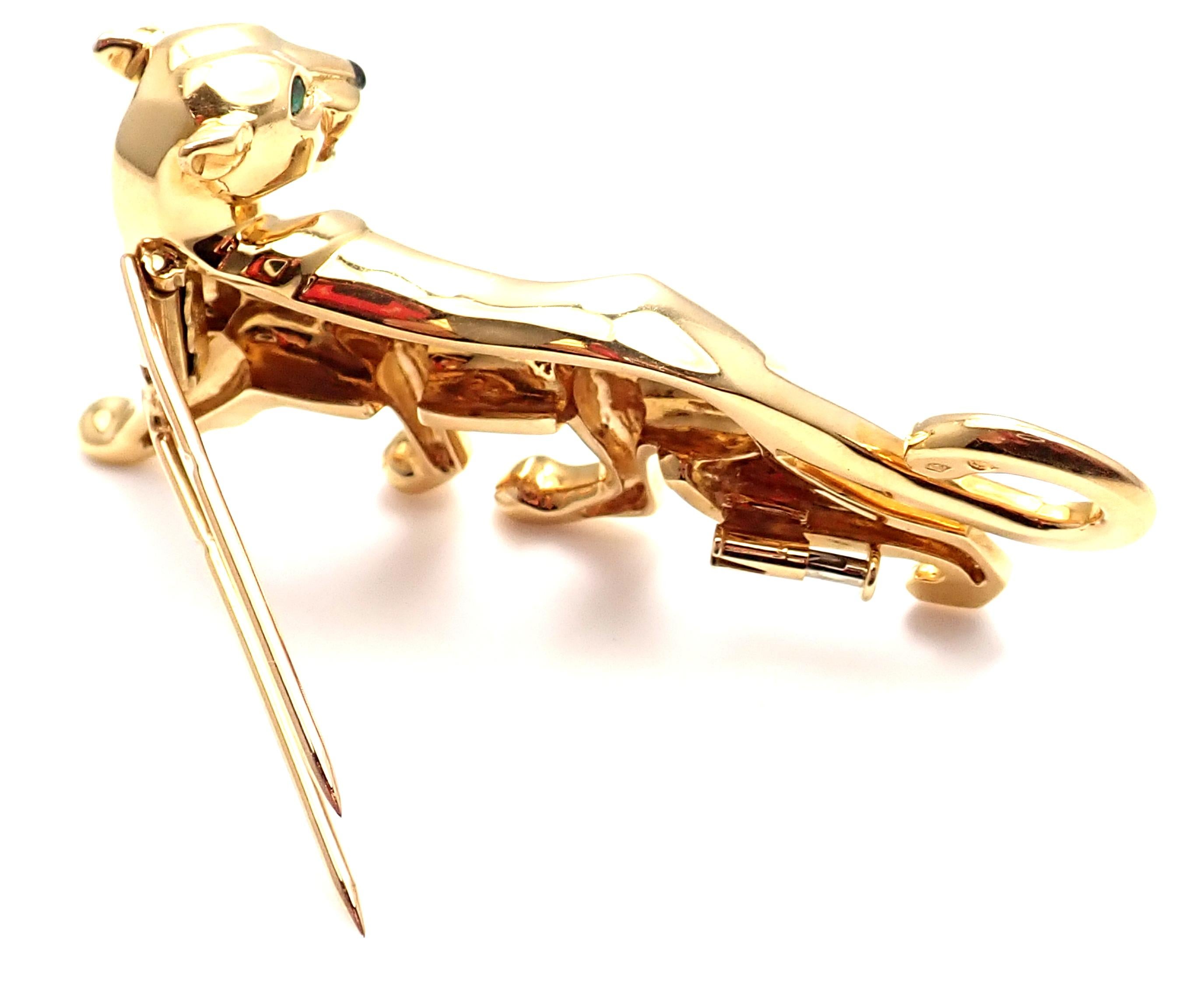 cartier tiger brooch