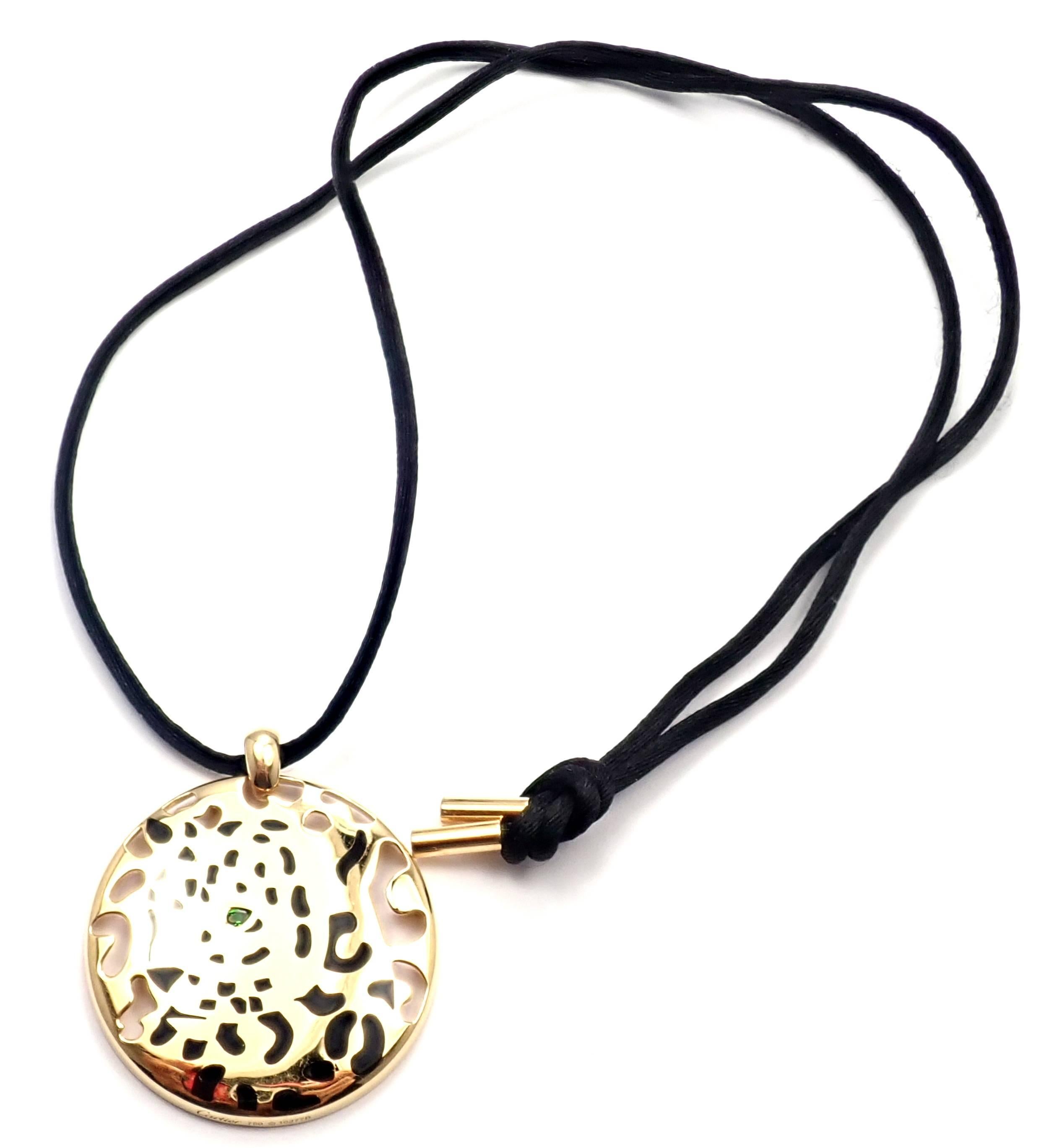 cartier panther pendant