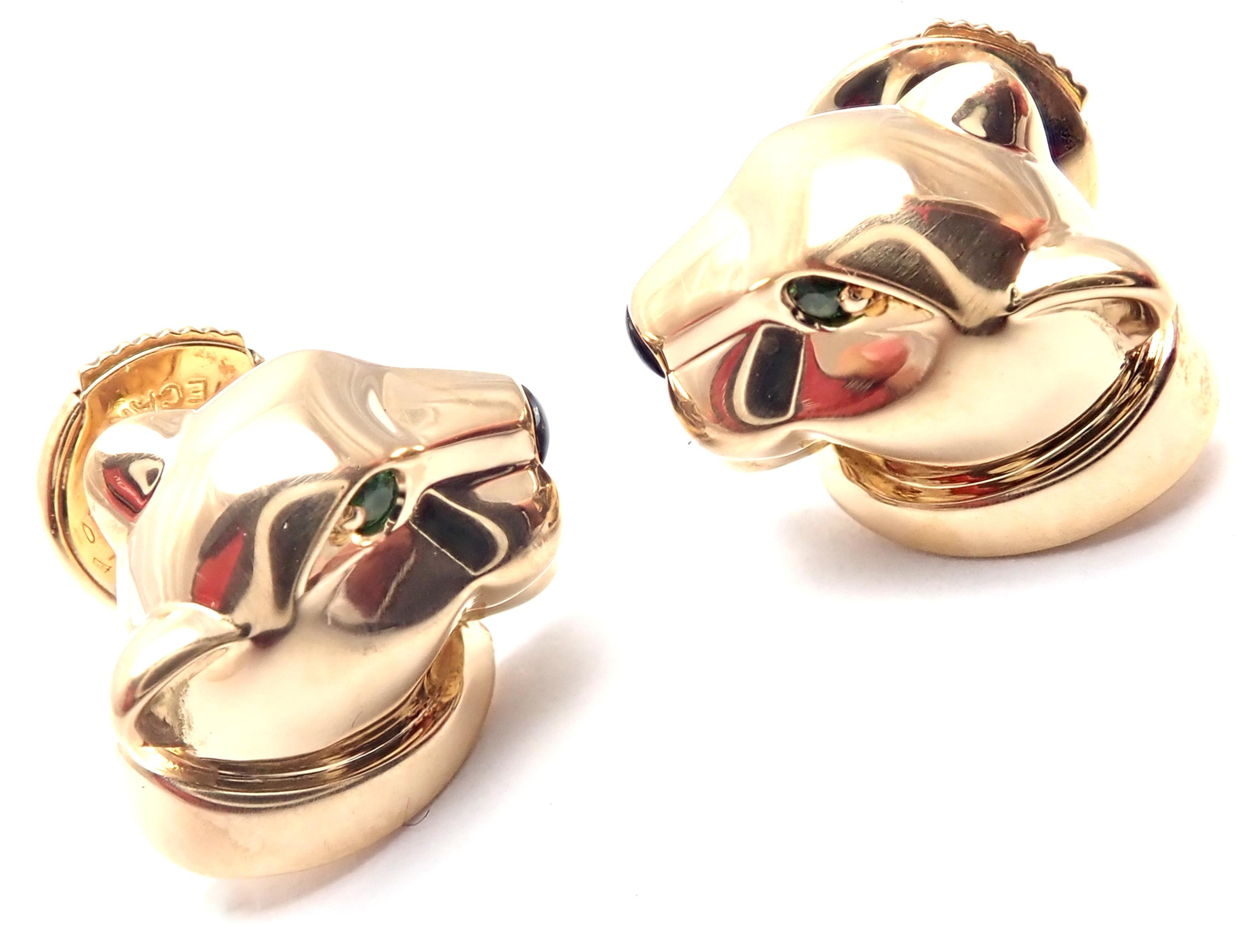 cartier panther earrings